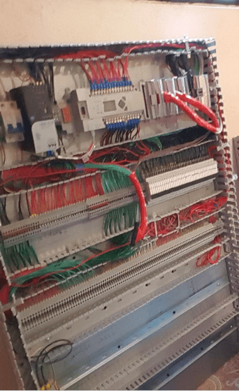Fabricación de paneles de control para automatizar horno tipo tunel de 90 pies